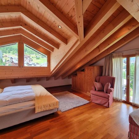 Chalet Haus Perla Saas-Fee Esterno foto