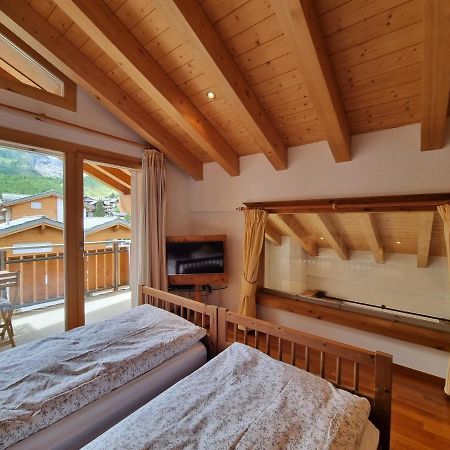 Chalet Haus Perla Saas-Fee Esterno foto