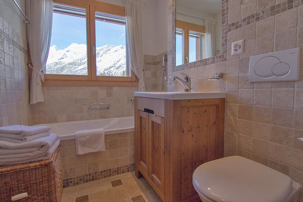 Chalet Haus Perla Saas-Fee Camera foto