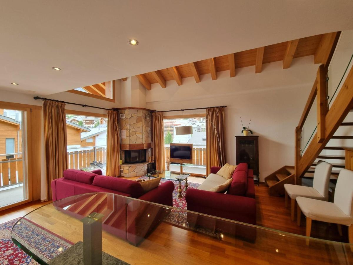 Chalet Haus Perla Saas-Fee Esterno foto