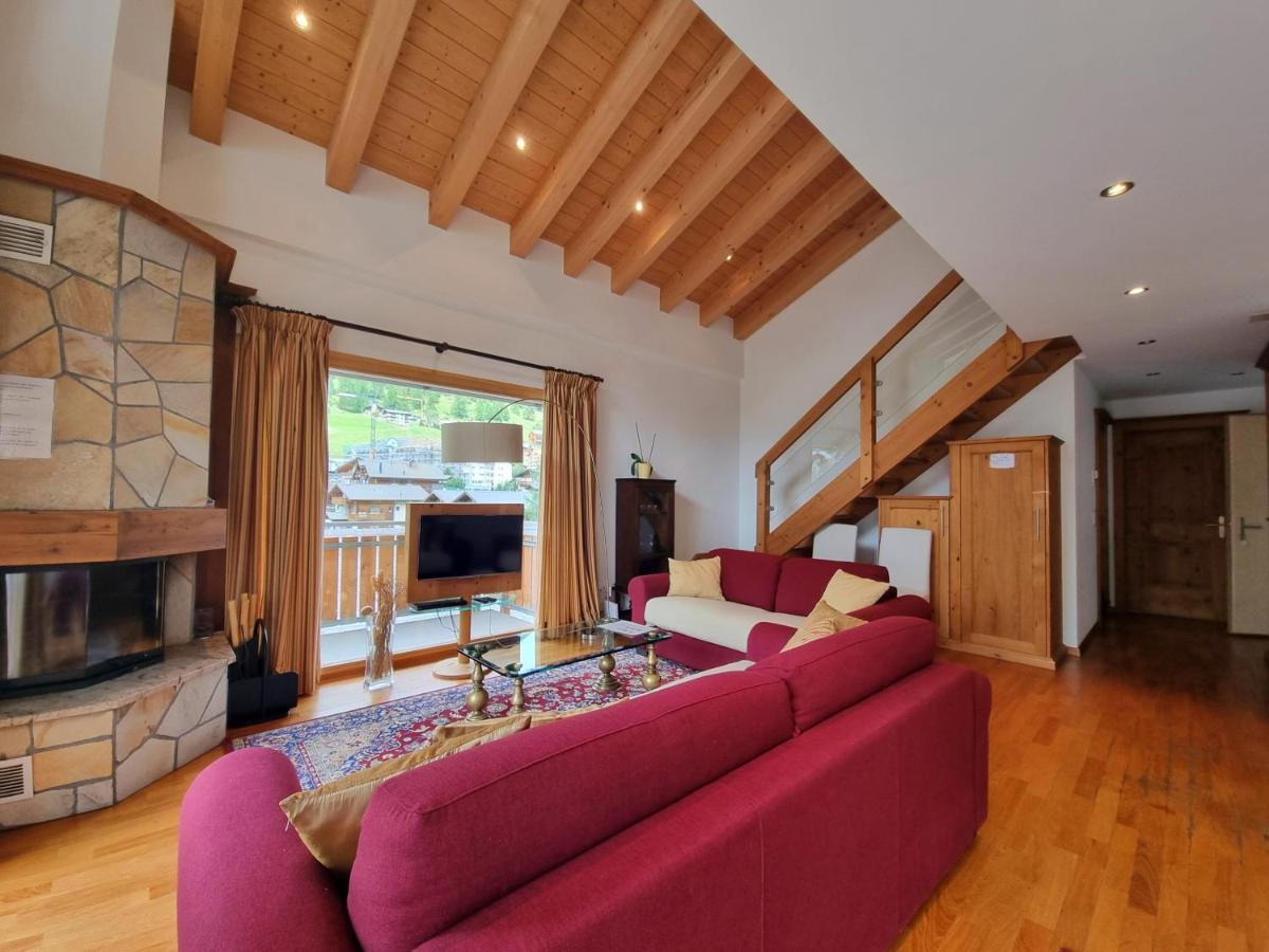 Chalet Haus Perla Saas-Fee Esterno foto