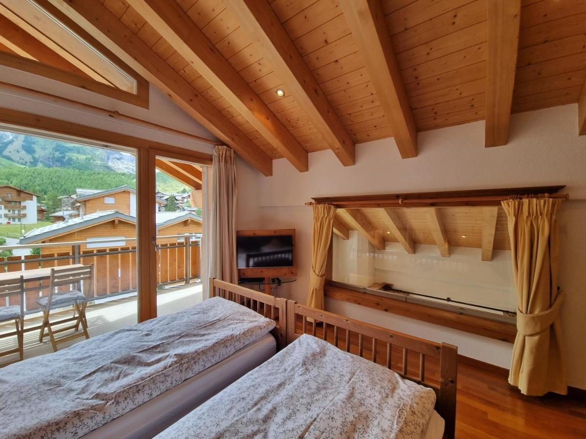 Chalet Haus Perla Saas-Fee Esterno foto