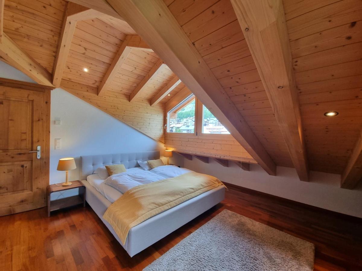 Chalet Haus Perla Saas-Fee Esterno foto
