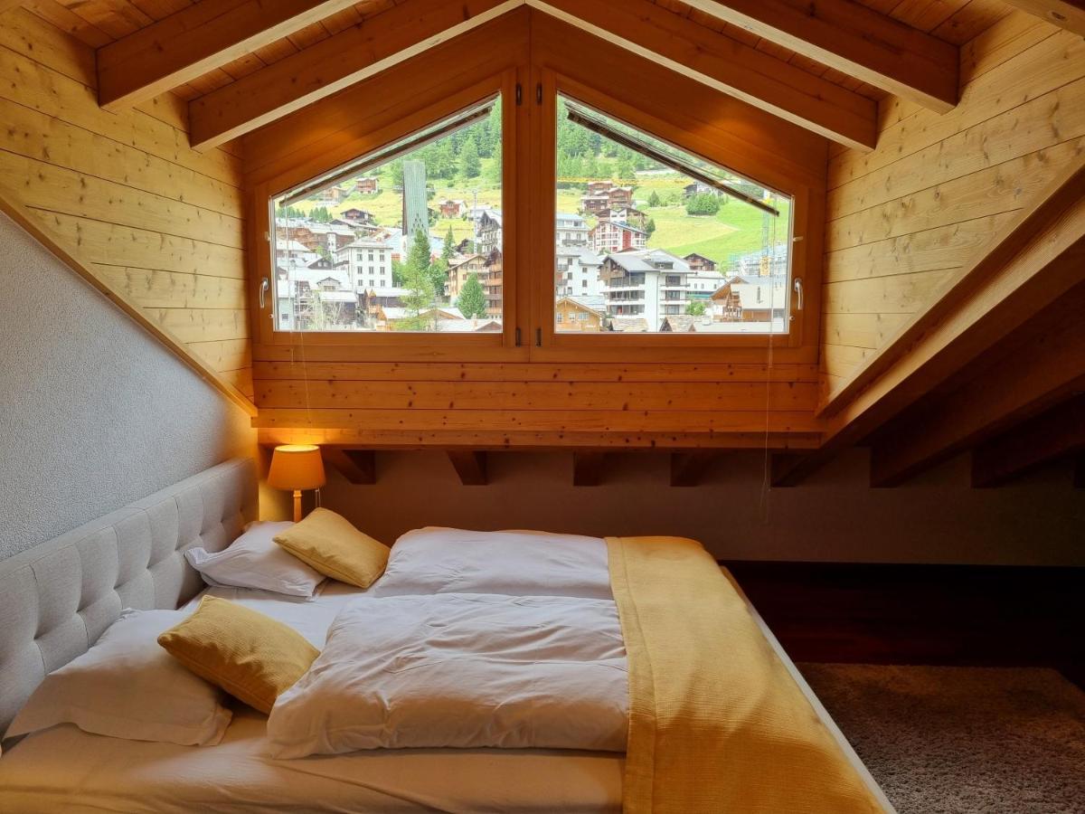 Chalet Haus Perla Saas-Fee Esterno foto